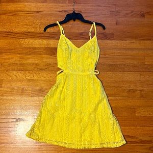 Yellow Hollister Dress in Size S